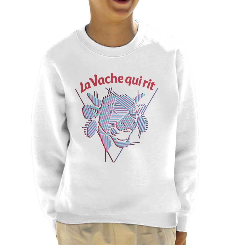 The Laughing Cow Strips Kid's Sweatshirt product image 4