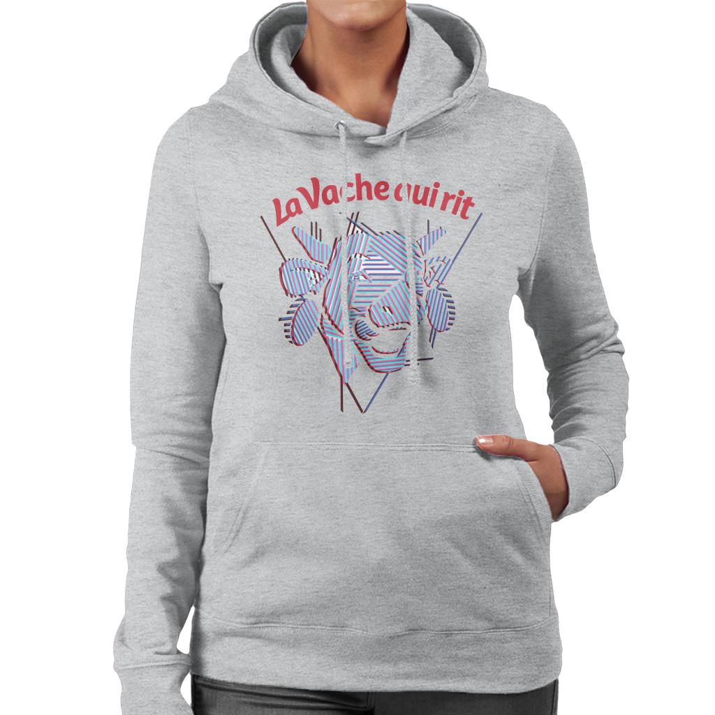 The Laughing Cow Strips Women's Hooded Sweatshirt product image 1