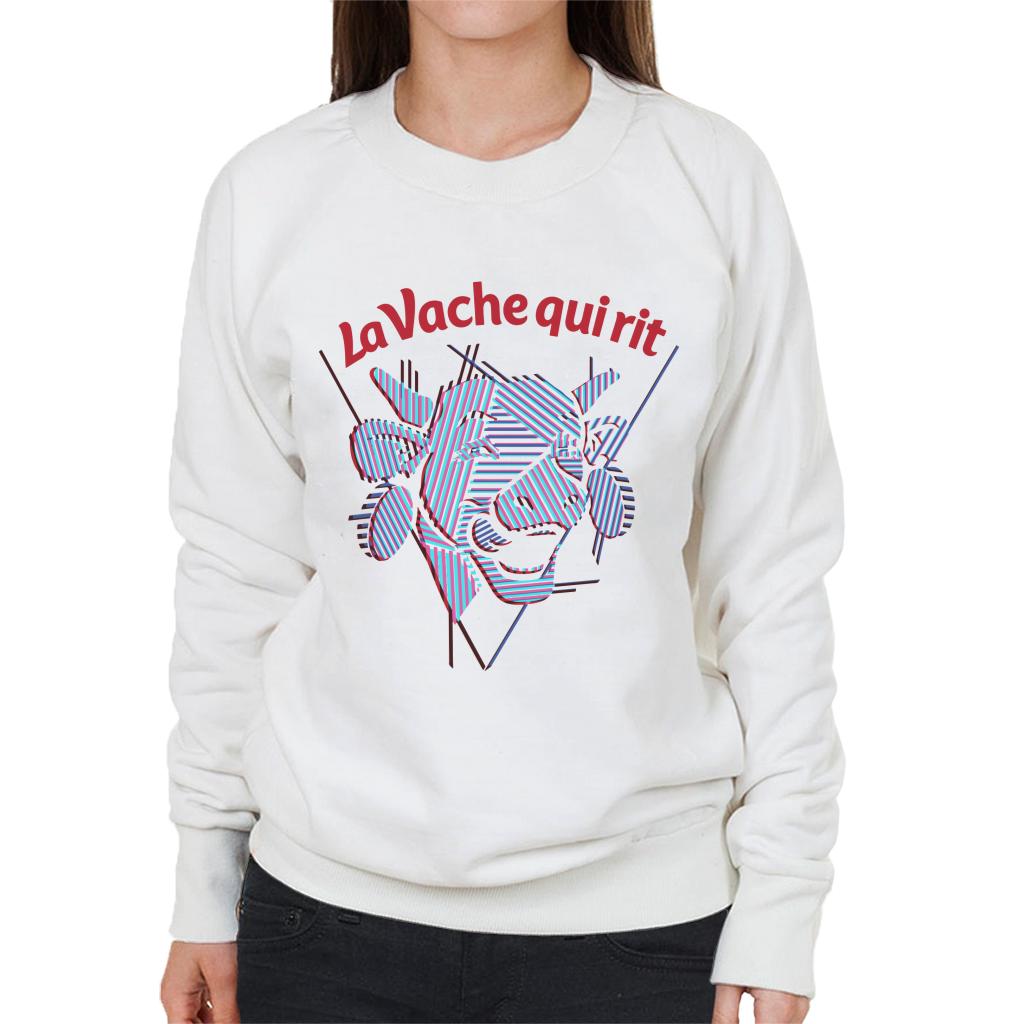 The Laughing Cow Strips Women's Sweatshirt product image 4