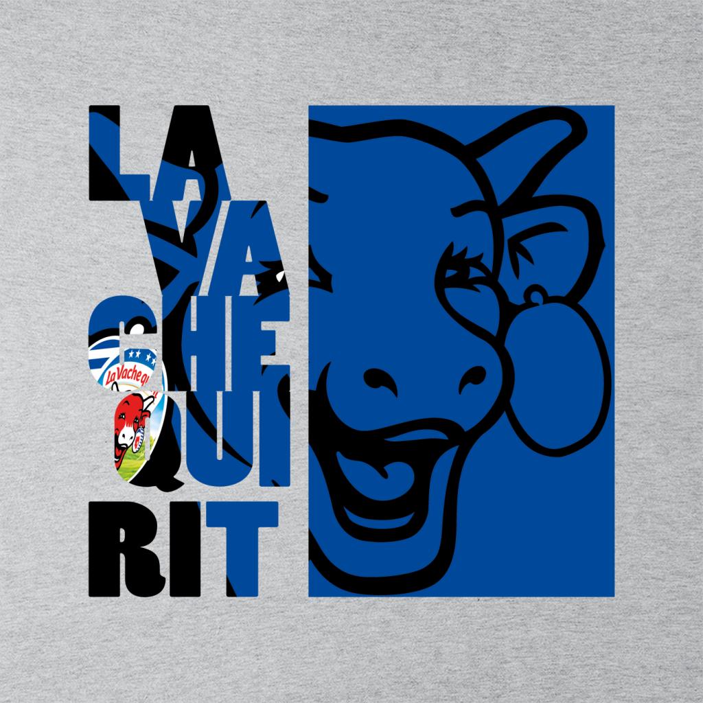 The Laughing Cow La Vache Qui Rit Blue Montage Kid's Hooded product image 2