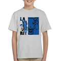 The Laughing Cow La Vache Qui Rit Blue Montage Kid's T-Shirt product image 1