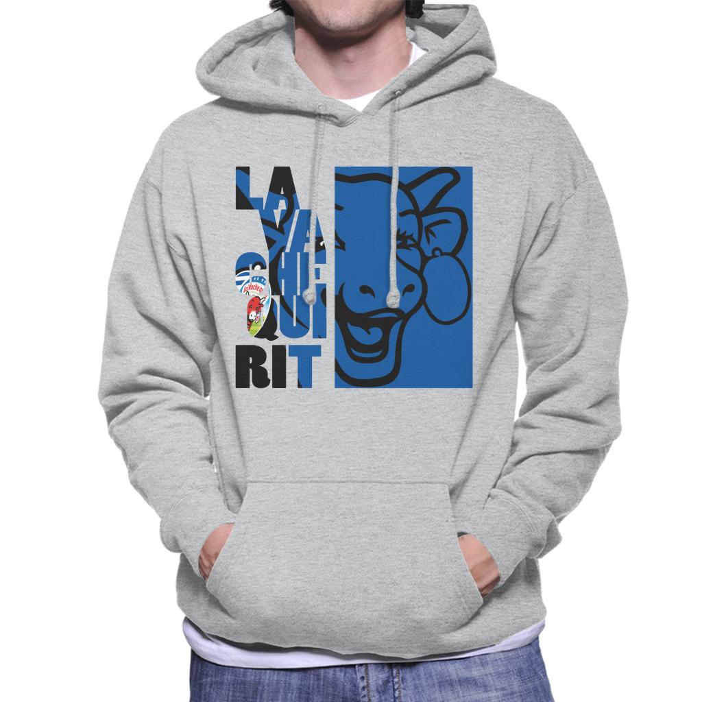 The Laughing Cow La Vache Qui Rit Blue Montage Men's Hooded product image 1