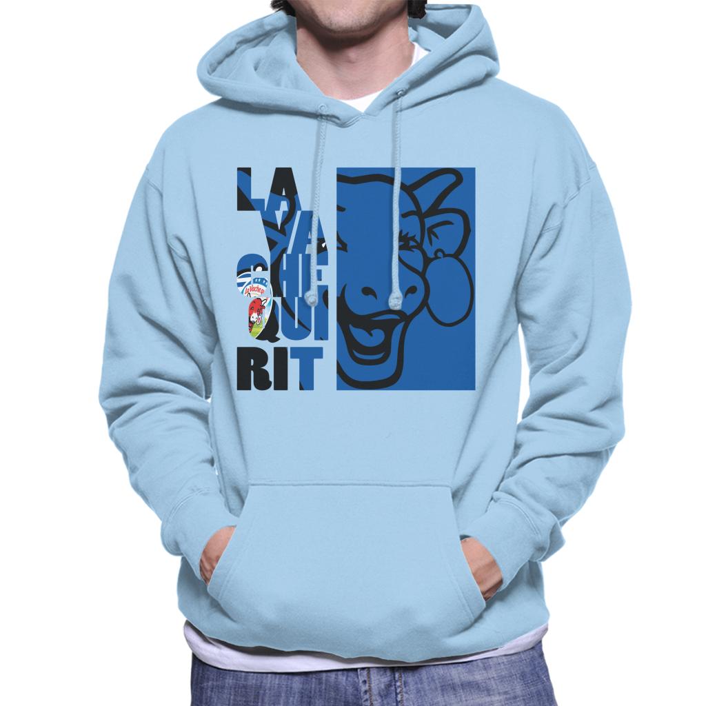 The Laughing Cow La Vache Qui Rit Blue Montage Men's Hooded product image 4