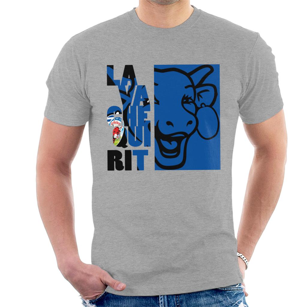 The Laughing Cow La Vache Qui Rit Blue Montage Men's T-Shirt product image 1
