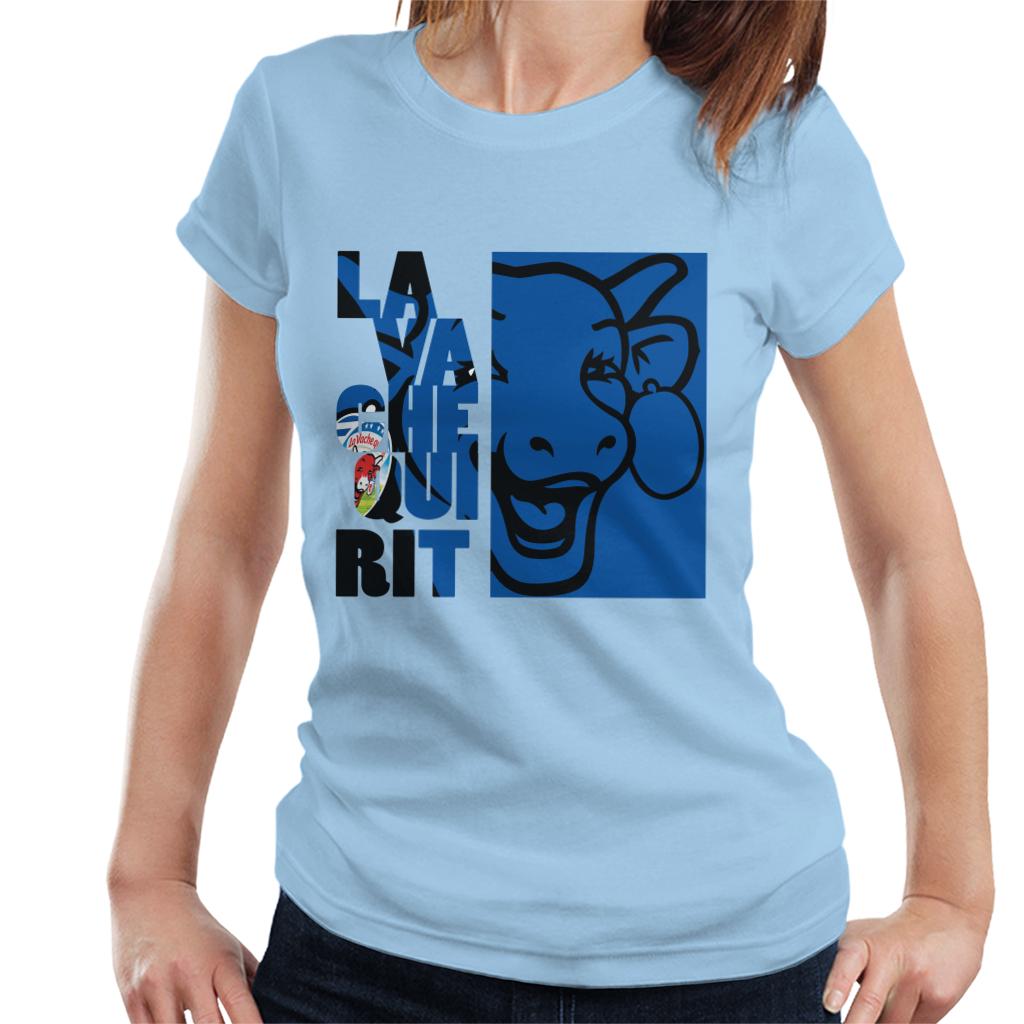 The Laughing Cow La Vache Qui Rit Blue Montage Women's product image 4