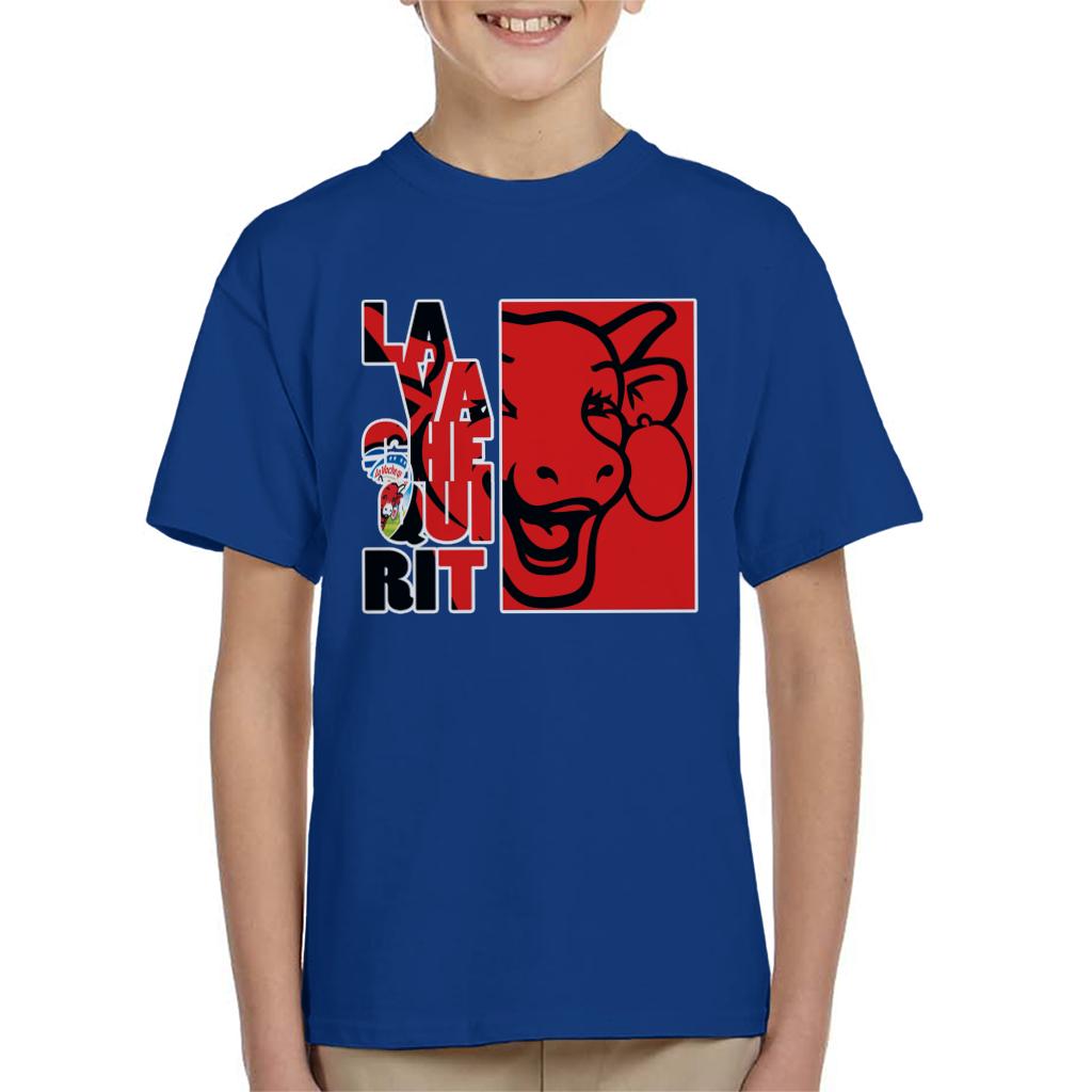 The Laughing Cow Red Montage Kid's T-Shirt product image 4