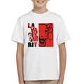 The Laughing Cow Red Montage Kid's T-Shirt product image 1