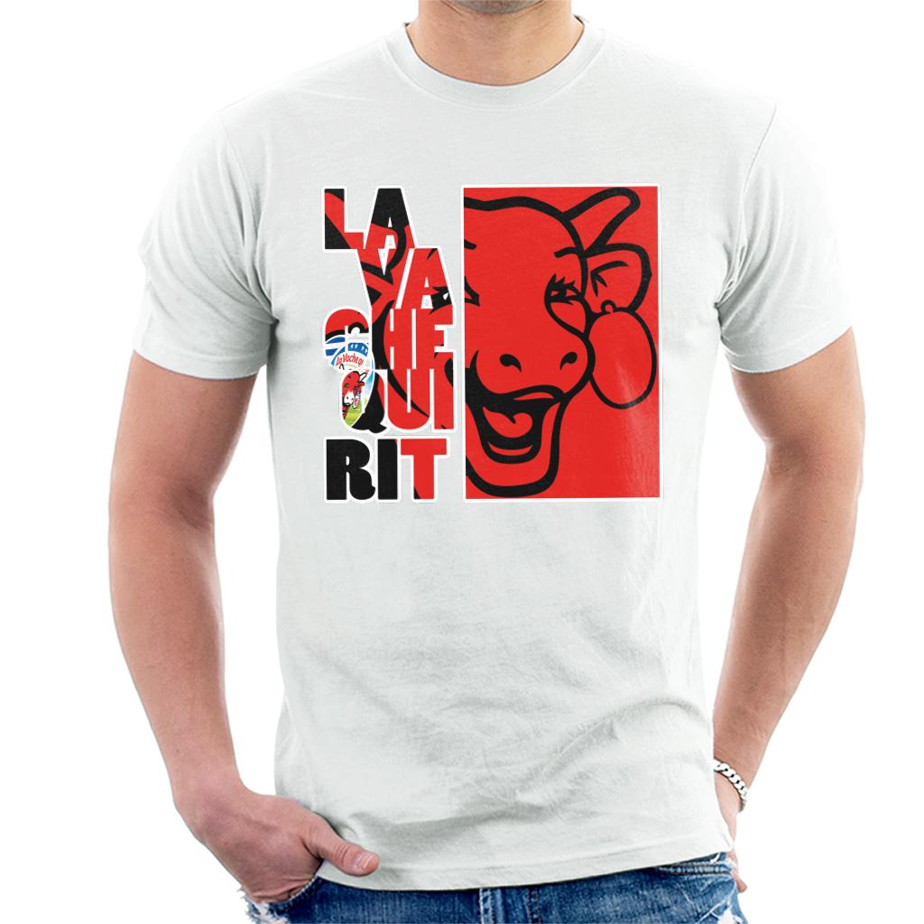 The Laughing Cow Red Montage Men's T-Shirt product image 1