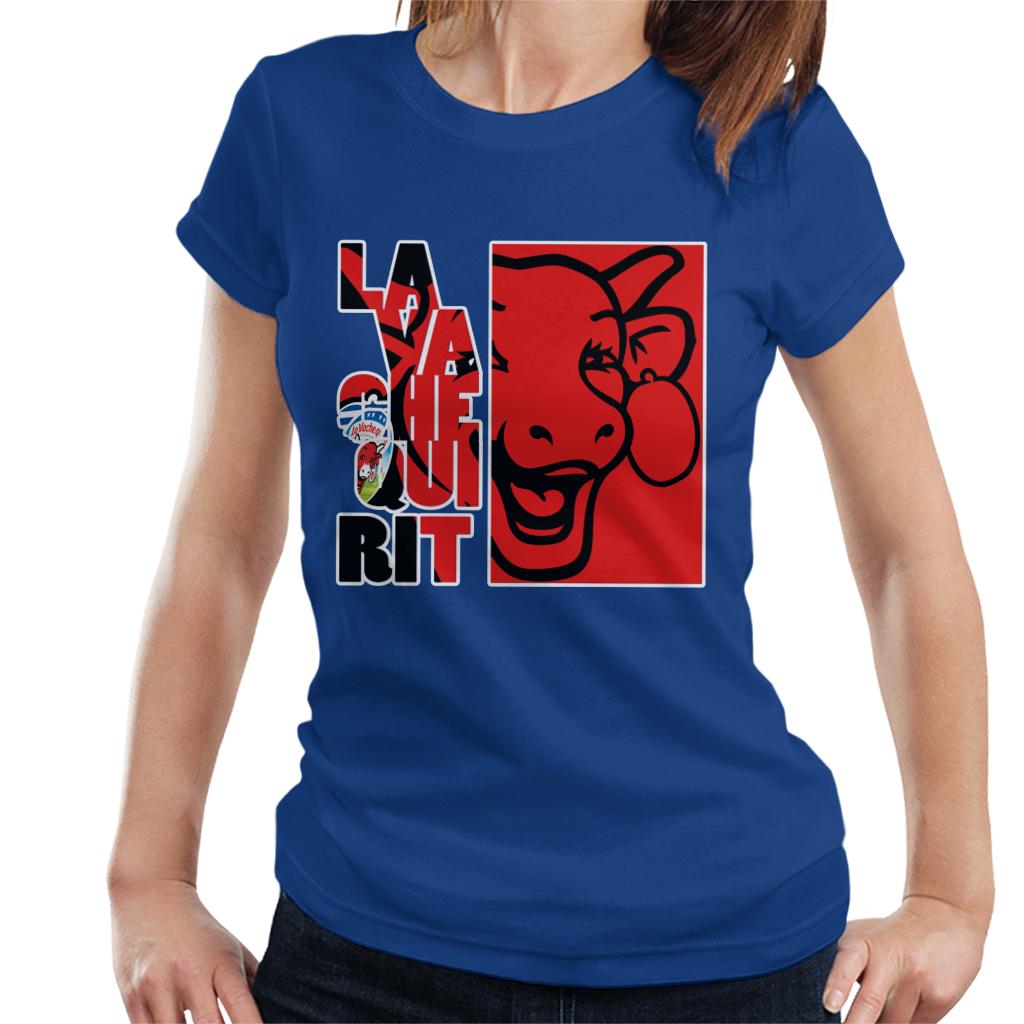 The Laughing Cow Red Montage Women's T-Shirt product image 4