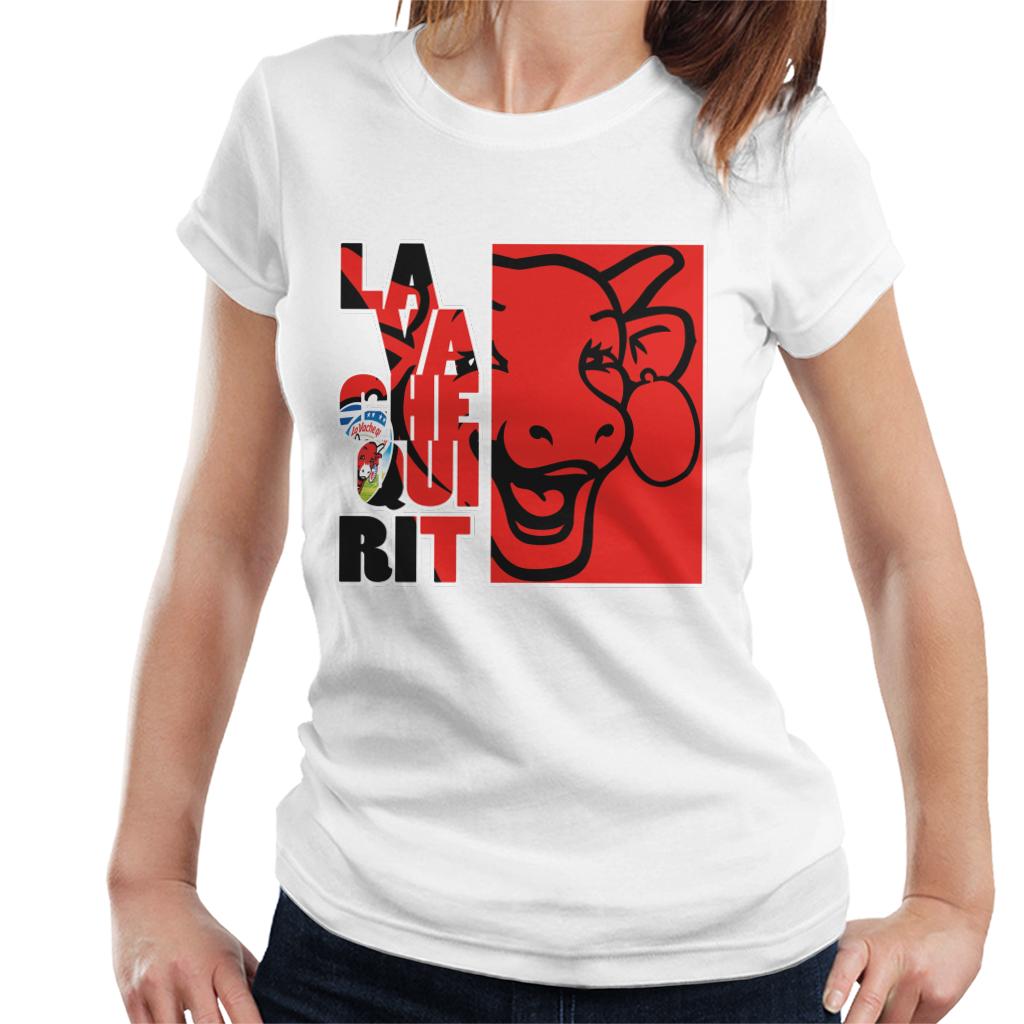The Laughing Cow Red Montage Women's T-Shirt product image 1