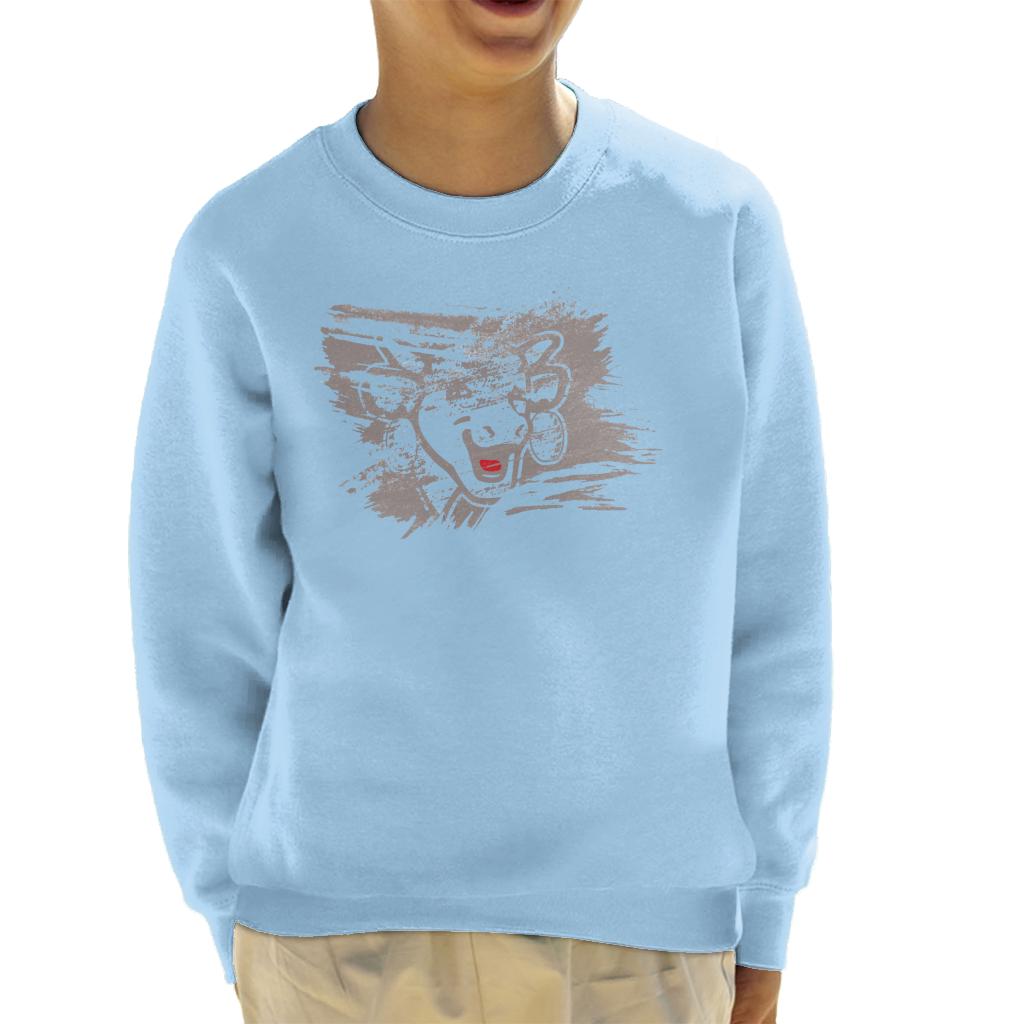 The Laughing Cow Brushstroke Kid's Sweatshirt product image 1