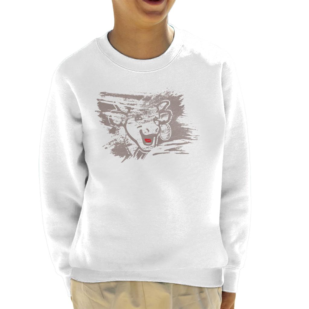 The Laughing Cow Brushstroke Kid's Sweatshirt product image 4