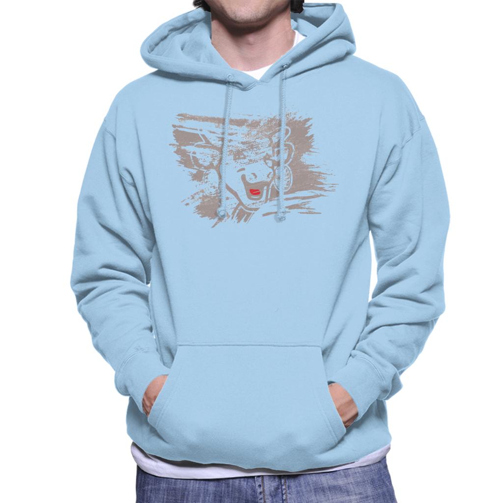 The Laughing Cow Brushstroke Men's Hooded Sweatshirt product image 4