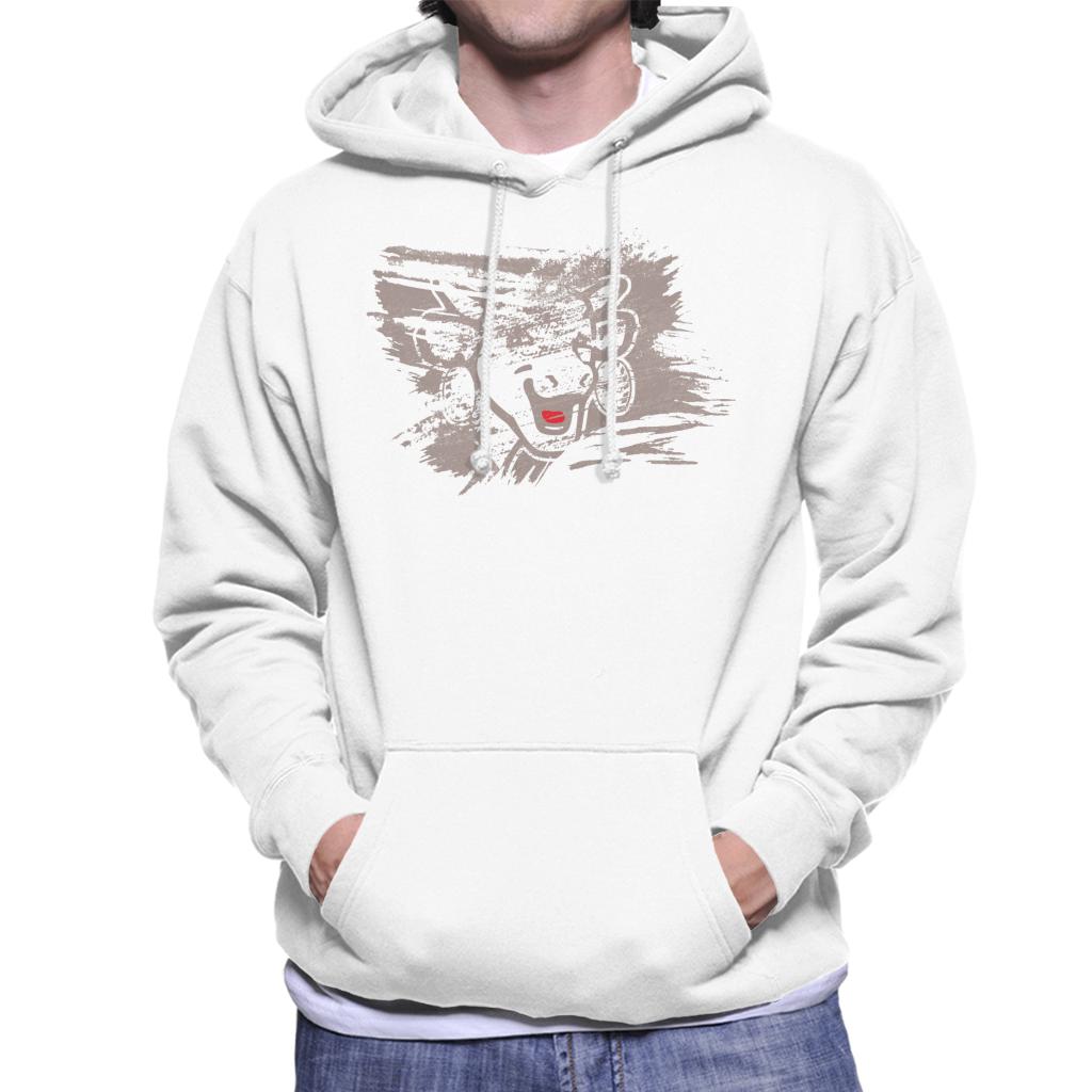 The Laughing Cow Brushstroke Men's Hooded Sweatshirt product image 1