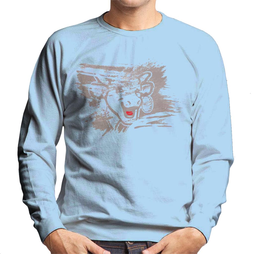 The Laughing Cow Brushstroke Men's Sweatshirt product image 4