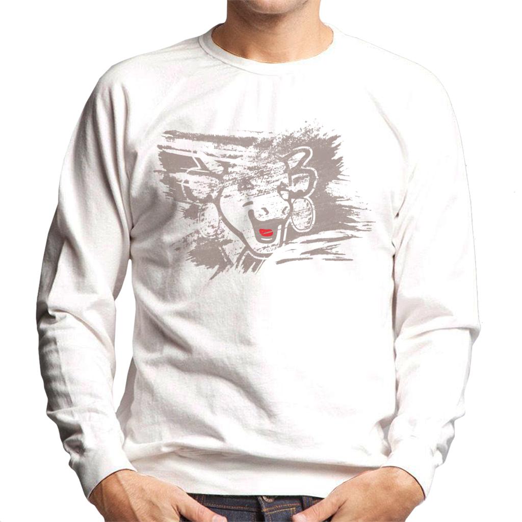 The Laughing Cow Brushstroke Men's Sweatshirt product image 1