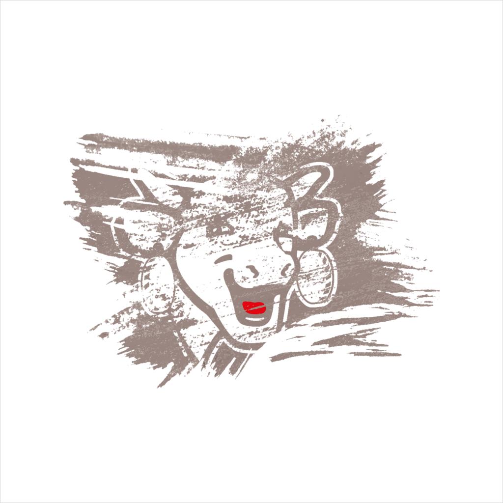 The Laughing Cow Brushstroke Kid's Hooded Sweatshirt product image 5