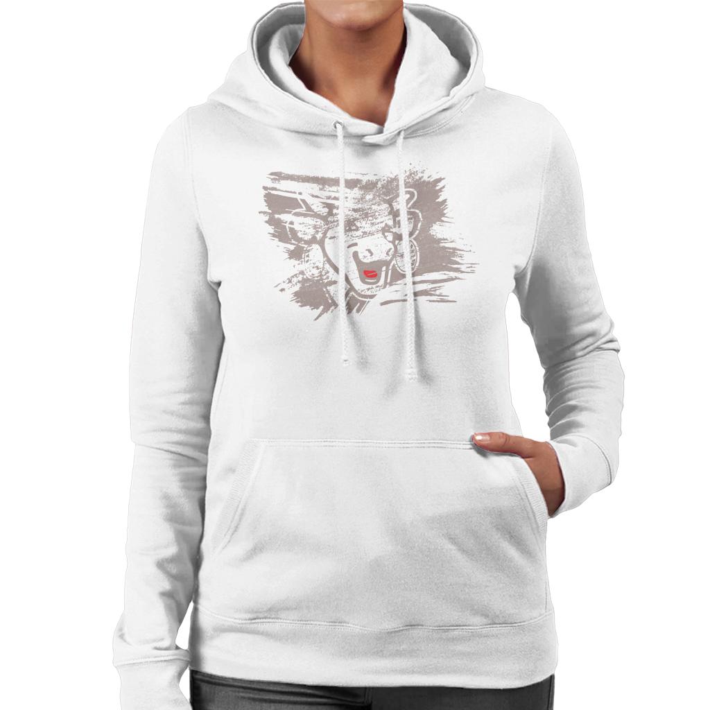 The Laughing Cow Brushstroke Women's Hooded Sweatshirt product image 1