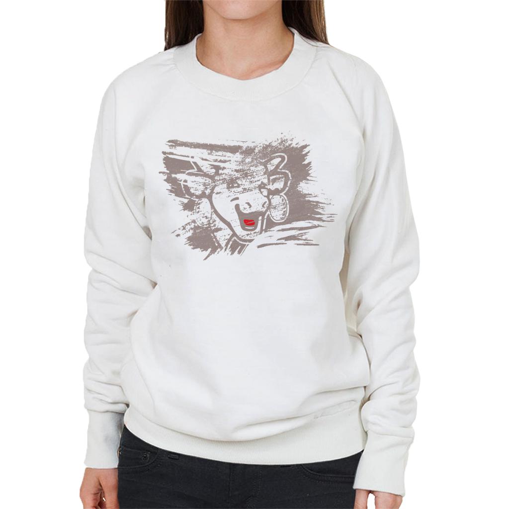 The Laughing Cow Brushstroke Women's Sweatshirt product image 1