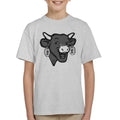 The Laughing Cow Black Polka Dot Kid's T-Shirt product image 1