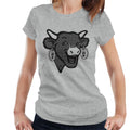 The Laughing Cow Black Polka Dot Women's T-Shirt product image 1