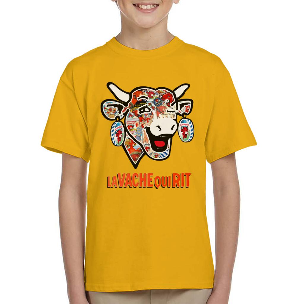 The Laughing Cow Historical Logos Kid's T-Shirt product image 4