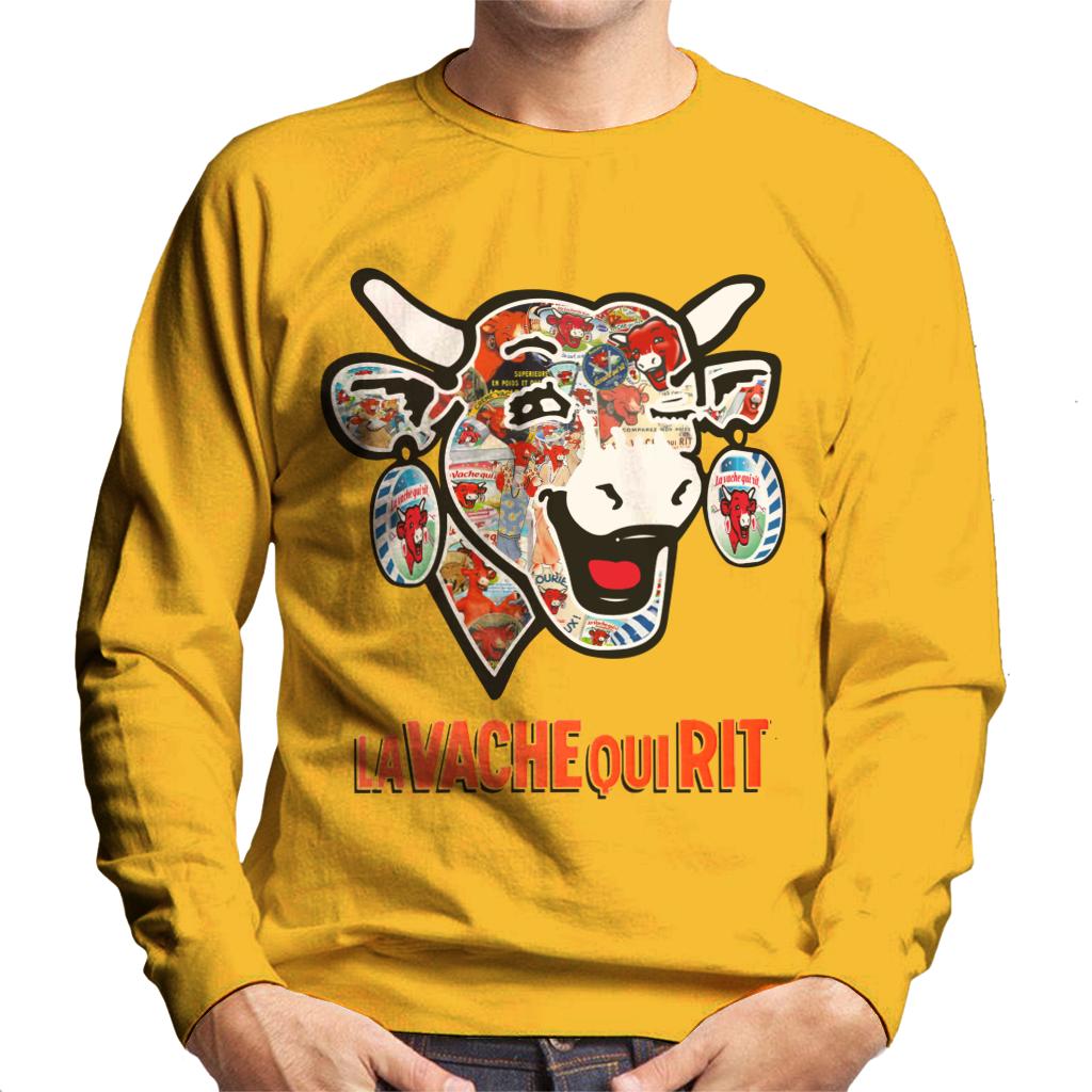 The Laughing Cow Historical Logos Men's Sweatshirt product image 4