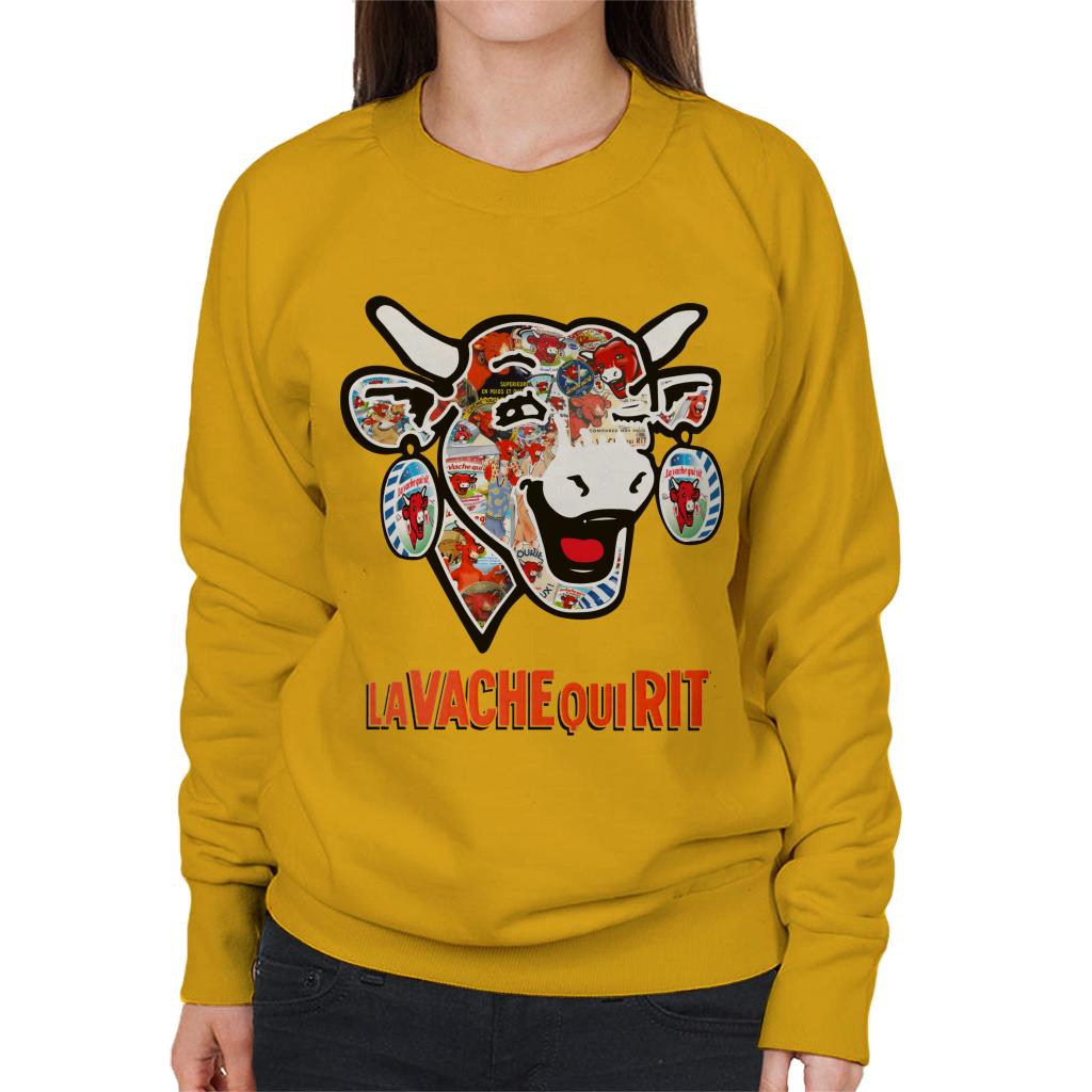 The Laughing Cow Historical Logos Women's Sweatshirt product image 4