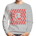 The Laughing Cow Red Stripes Men's Sweatshirt product image 1