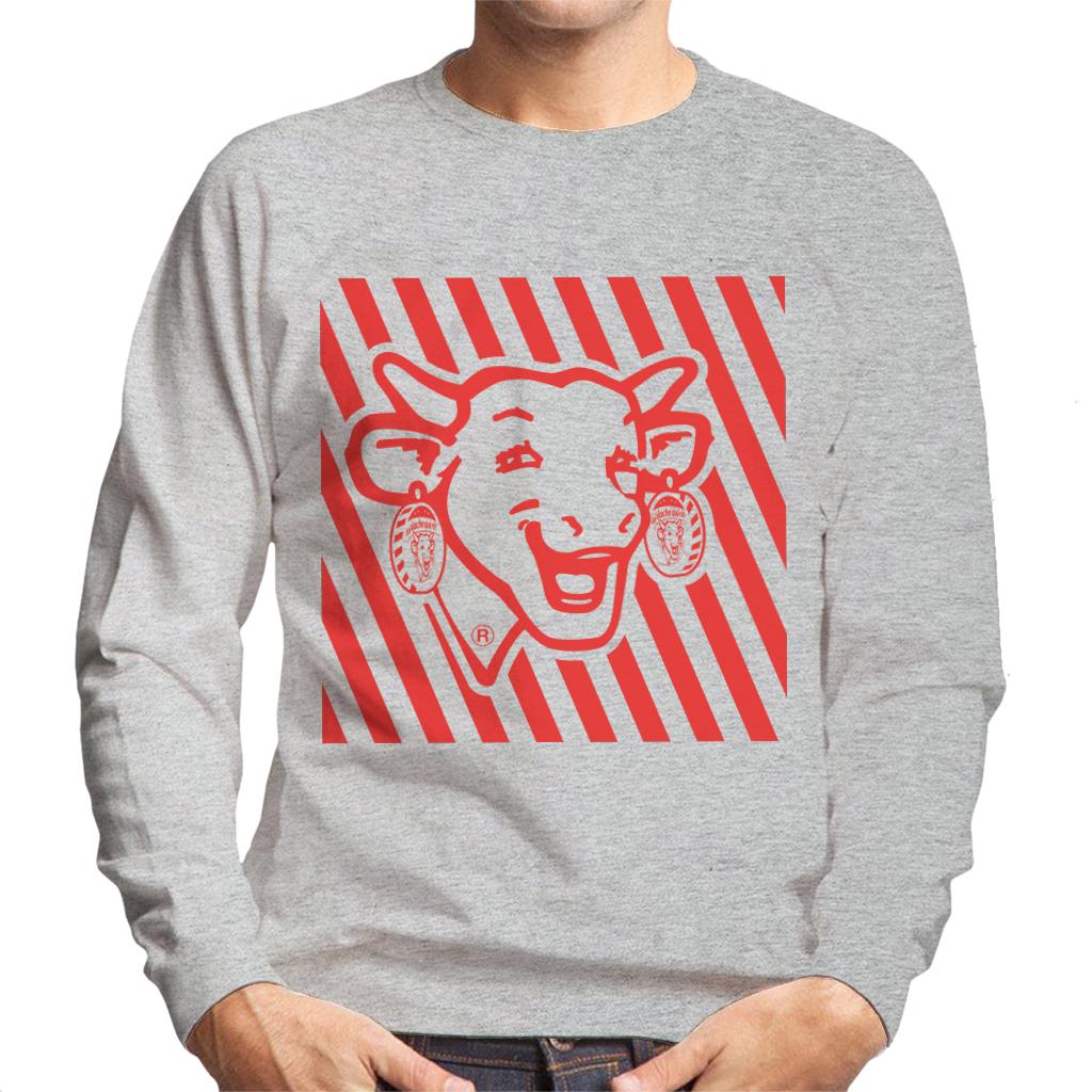 The Laughing Cow Red Stripes Men's Sweatshirt product image 1