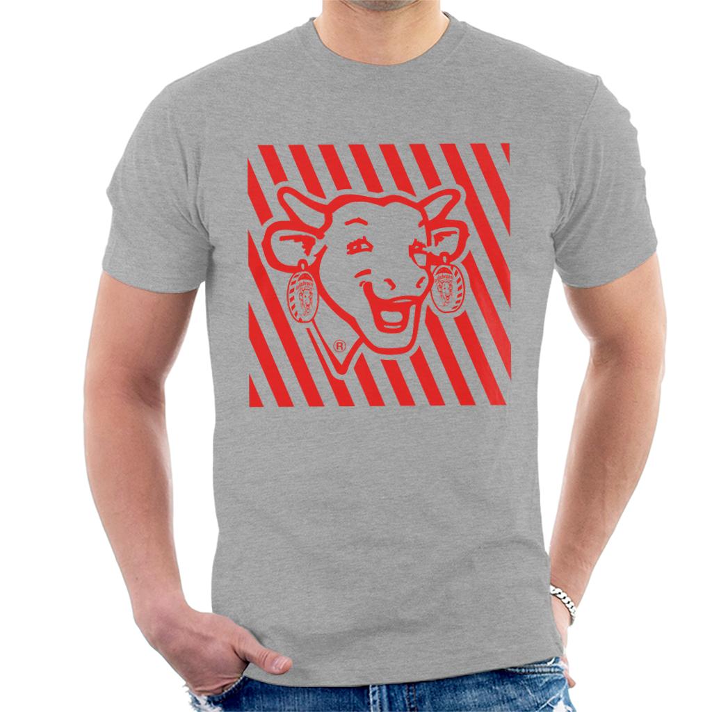 The Laughing Cow Red Stripes Men's T-Shirt product image 1
