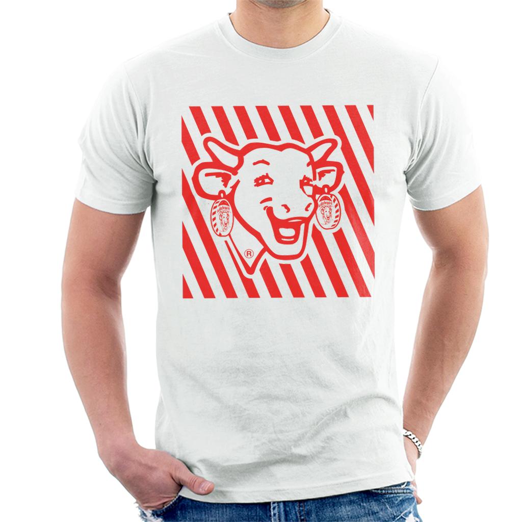The Laughing Cow Red Stripes Men's T-Shirt product image 4