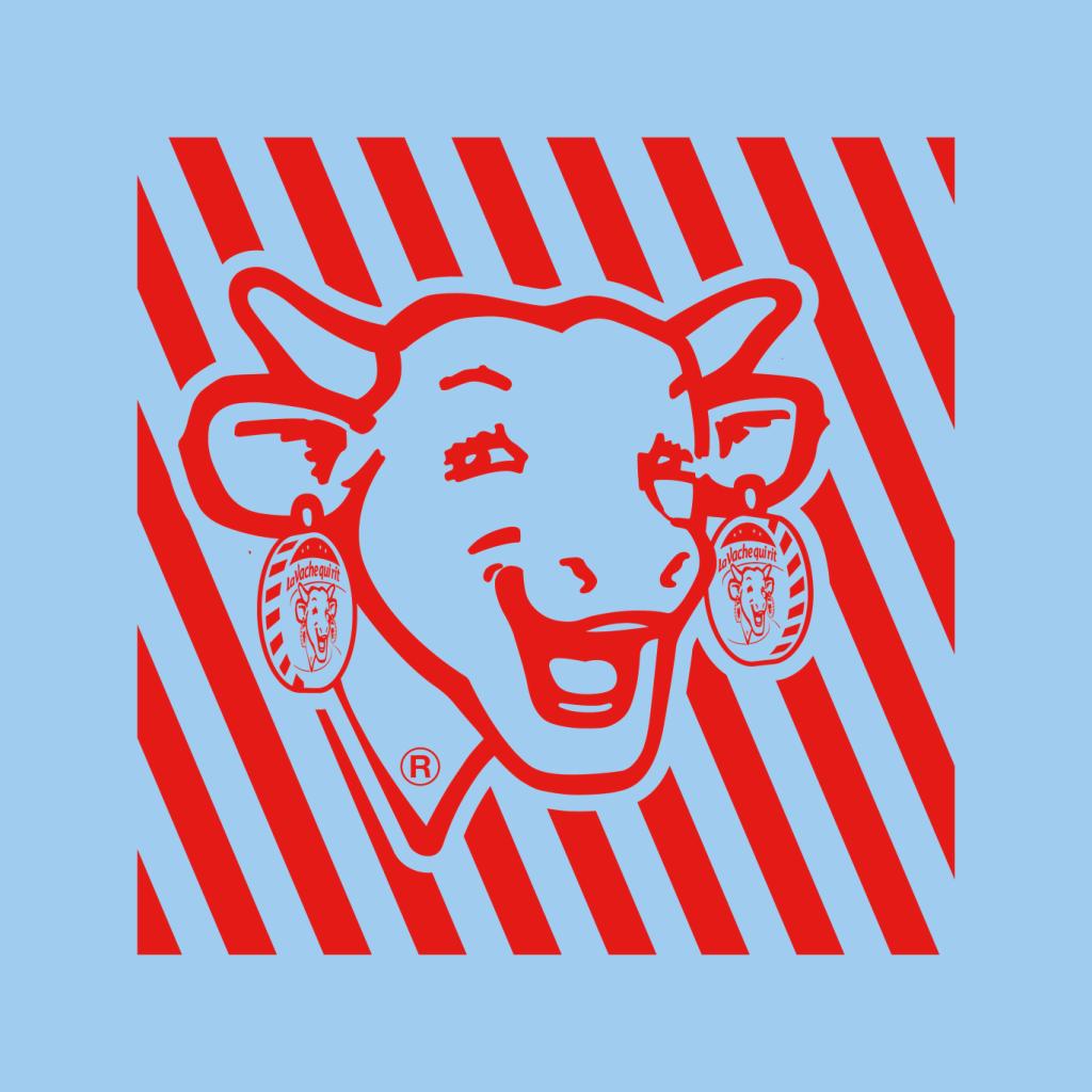 The Laughing Cow Red Stripes Women's T-Shirt product image 7