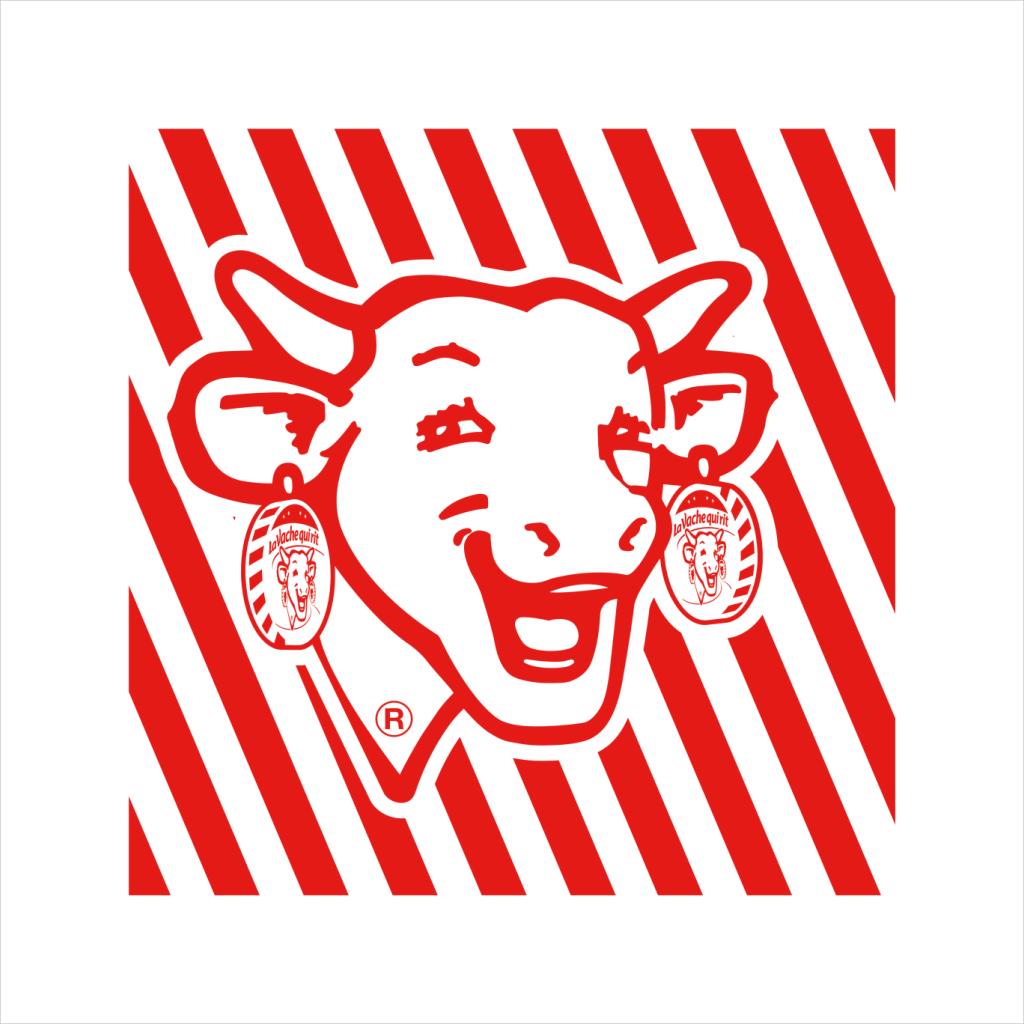 The Laughing Cow Red Stripes Kid's Hooded Sweatshirt product image 7