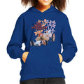 The Magic Roundabout Dougal Race Car Kid's Hooded Sweatshirt product image 1