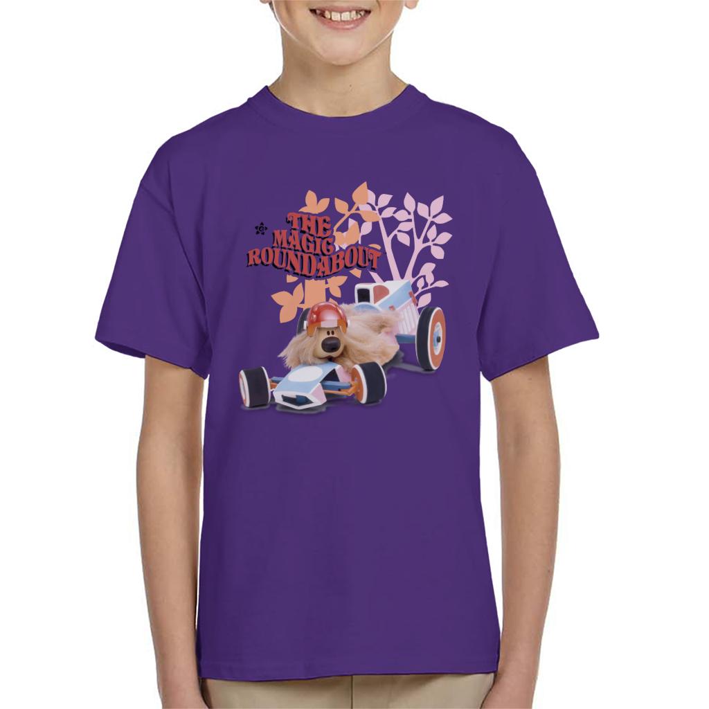 The Magic Roundabout Dougal Race Car Kid's T-Shirt product image 6