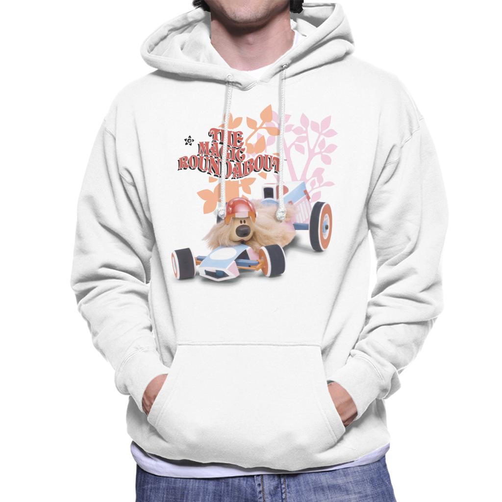 The Magic Roundabout Dougal Race Car Men's Hooded Sweatshirt product image 1
