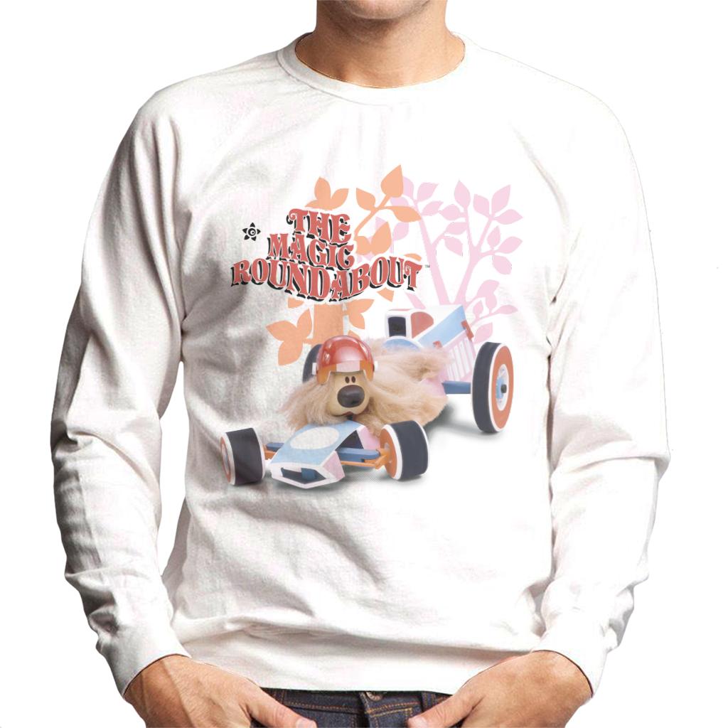 The Magic Roundabout Dougal Race Car Men's Sweatshirt product image 1