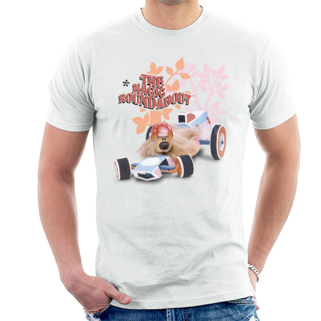 The Magic Roundabout Dougal Race Car Men's T-Shirt product image 1