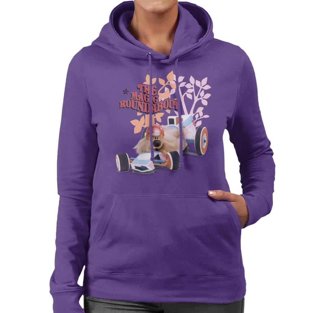 The Magic Roundabout Dougal Race Car Women's Hooded product image 6