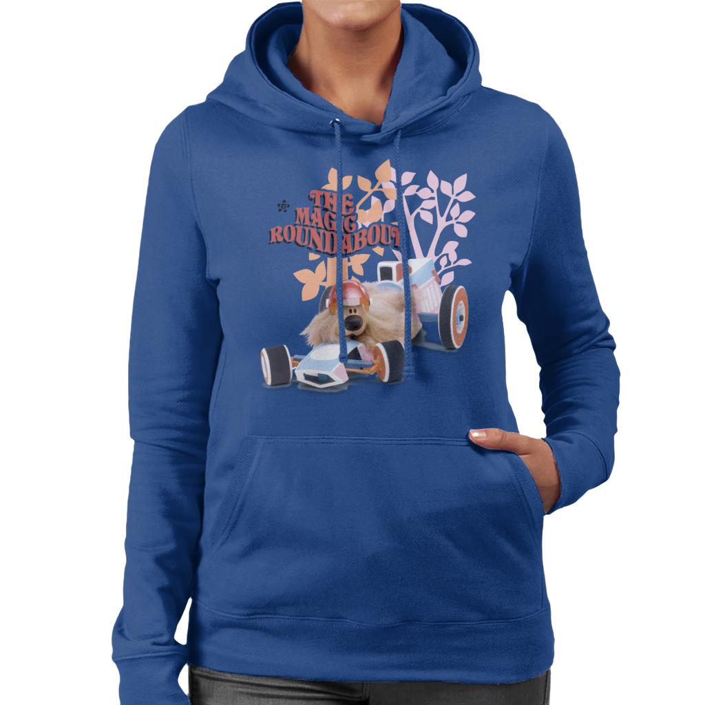 The Magic Roundabout Dougal Race Car Women's Hooded product image 4