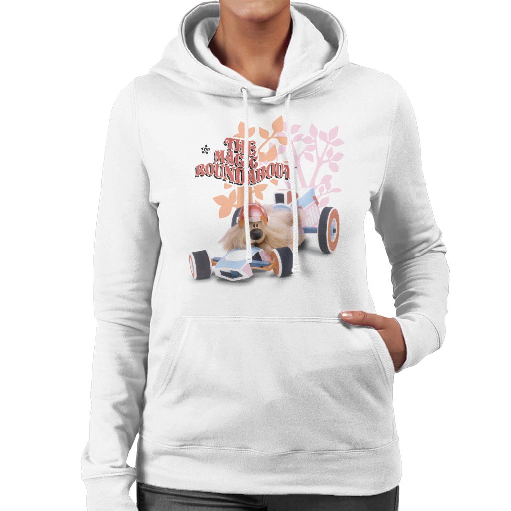 The Magic Roundabout Dougal Race Car Women's Hooded product image 1