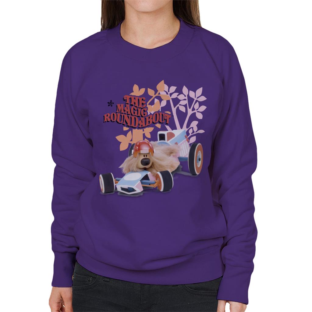 The Magic Roundabout Dougal Race Car Women's Sweatshirt product image 6