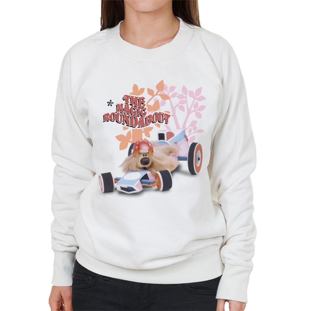The Magic Roundabout Dougal Race Car Women's Sweatshirt product image 1