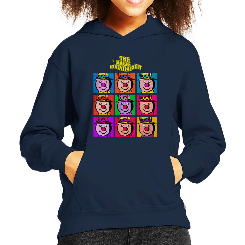 The Magic Roundabout Brian Pop Art Kid's Hooded Sweatshirt product image 4