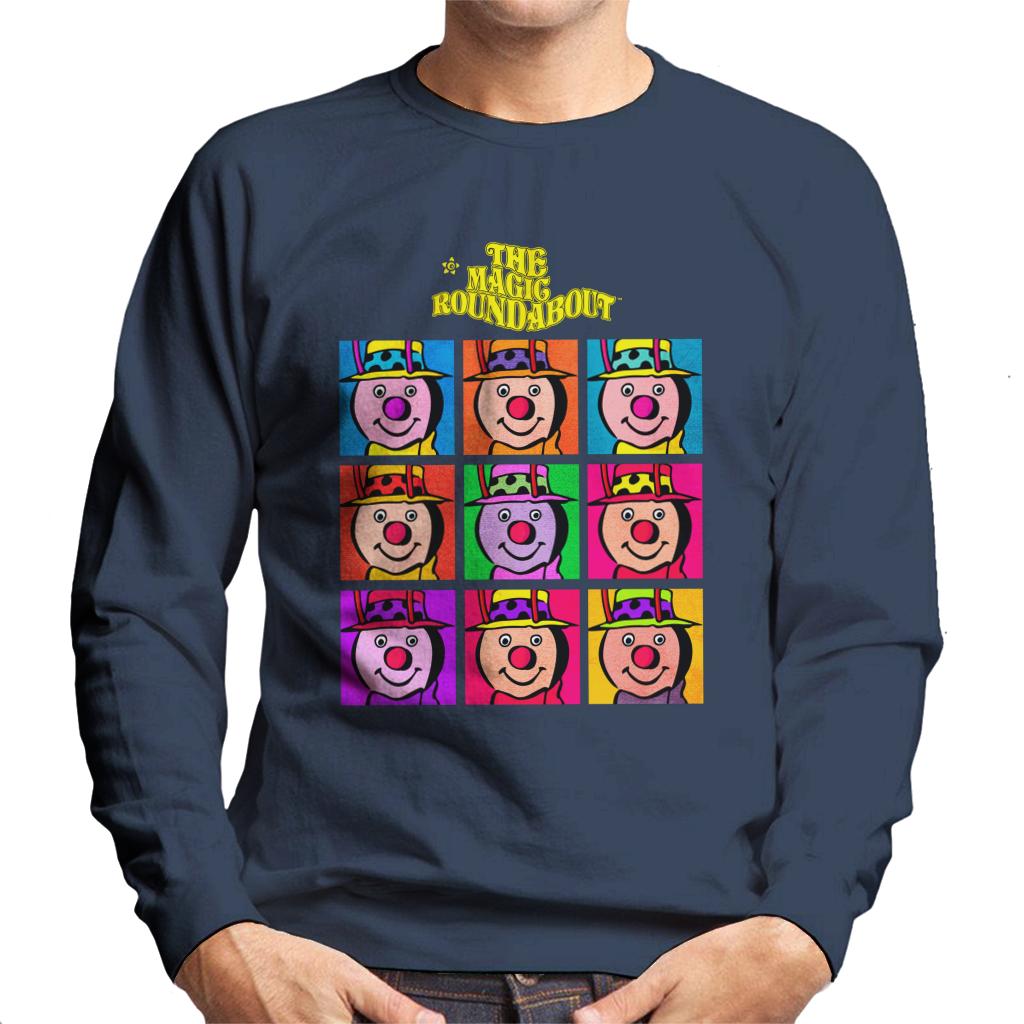The Magic Roundabout Brian Pop Art Men's Sweatshirt product image 4