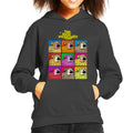 The Magic Roundabout Dougal Pop Art Kid's Hooded Sweatshirt product image 1