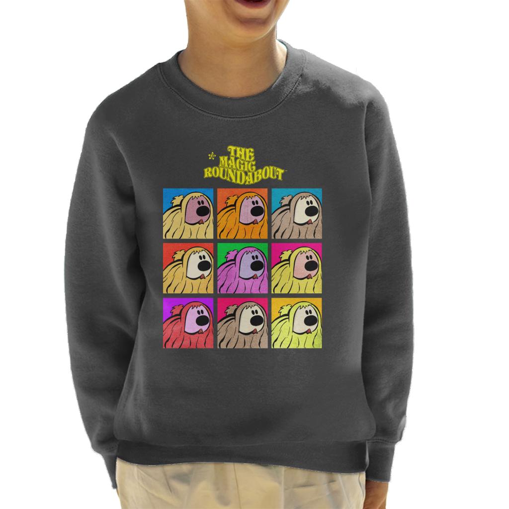 The Magic Roundabout Dougal Pop Art Kid's Sweatshirt product image 1