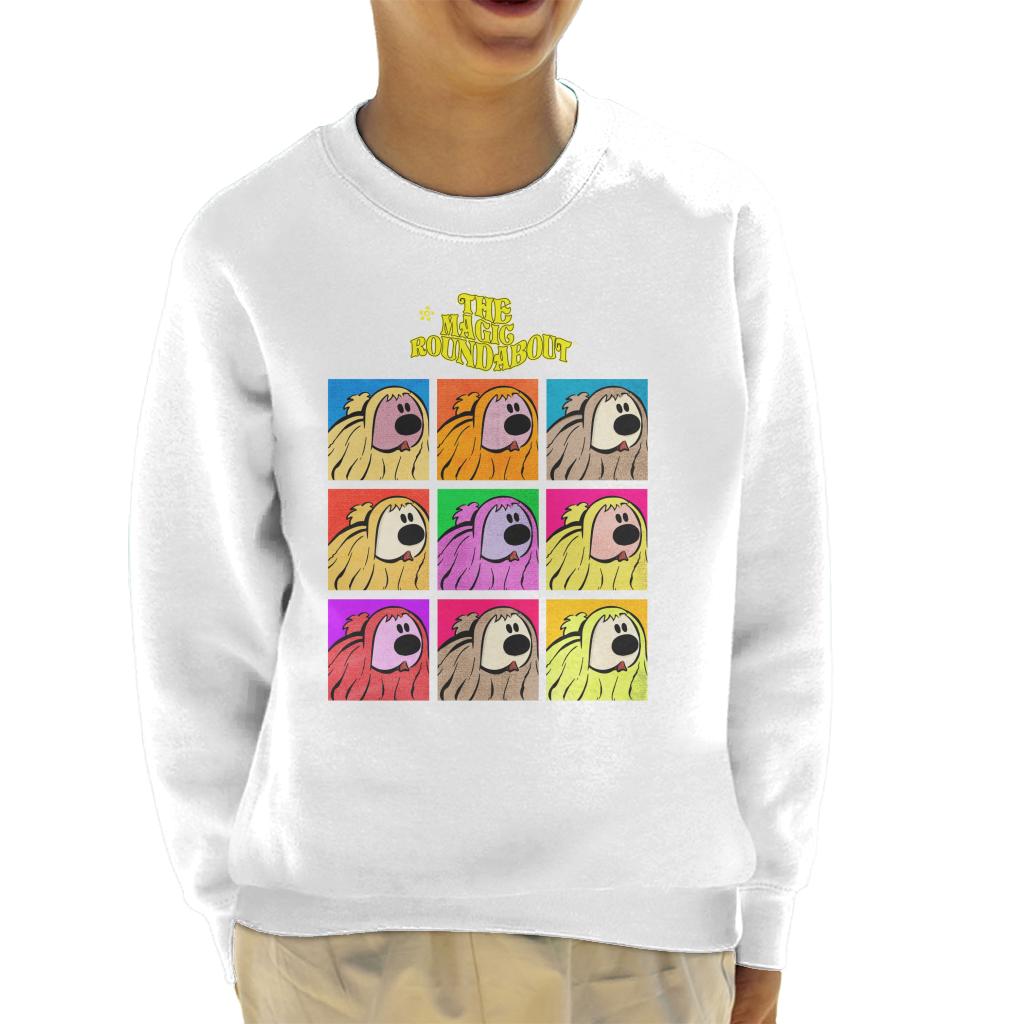 The Magic Roundabout Dougal Pop Art Kid's Sweatshirt product image 6