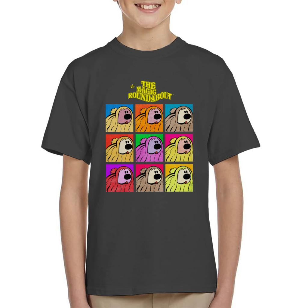 The Magic Roundabout Dougal Pop Art Kid's T-Shirt product image 1